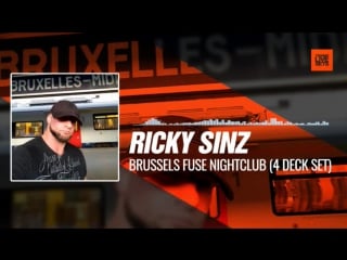 Ricky sinz brussels fuse nightclub (4 deck set) 04 11 2017 #music #periscope #techno