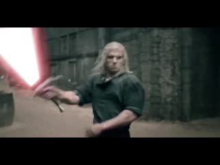 The witcher but geralt is a sith lord