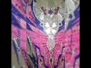 Купальник для художественной гимнастики сшит по эскизу ирины шейх (эль шериф ) уже у своей спортсменки в малайзии