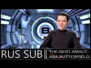 Enders game asa butterfield interview