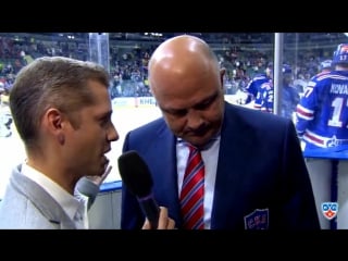 Интервью с игорем каляниным после матча ска динамо минск