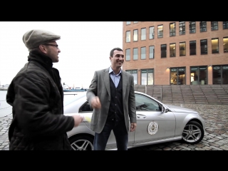 Warsteiner sprachlos in hamburg (mit matthias und wladimir klitschko)