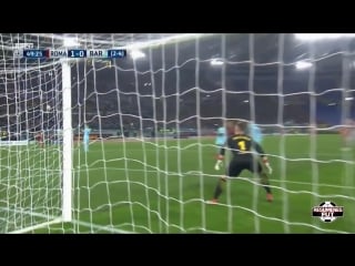 Roma vs barcelona 3 0 resumen highlights ucl