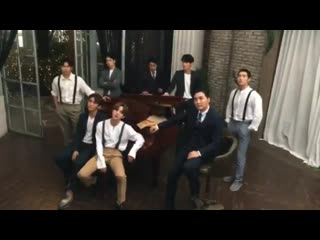 [200730] видео с фотосессии хуи к мюзиклу «sonata of a flame»