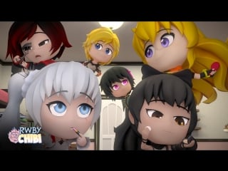 [rus sub] rwby chibi s03e05 девчачья тусоа