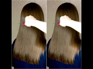 Девушка делала кератин в течение 3х лет😱 что с волосами??