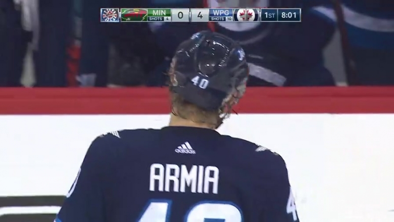 Armia scores on redirection финский хоккей╞╬═╡suomen jääkiekko