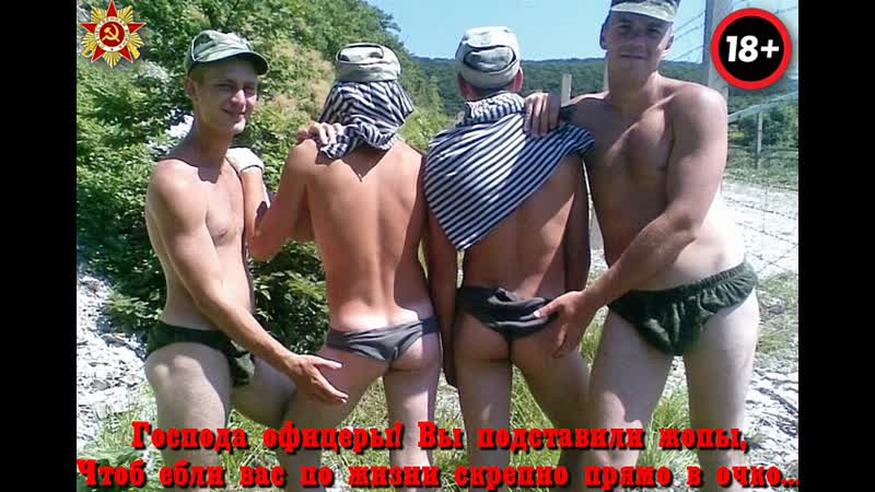 Офицеров (ветеранов с в о ) все сношают в скрепное очко
