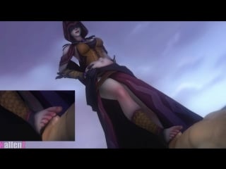 Seris handjob paladins sex, hentai, porn