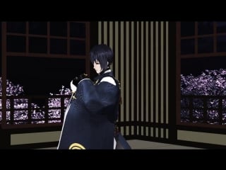 【touken ranbu mmd】yume to hazakura【mikazuki munechika】