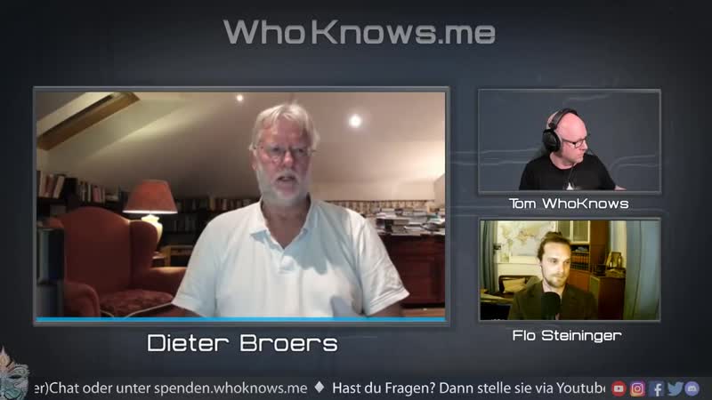 🔴 dieter broers live zirbeldrüse, 5g, matrix & ernährung + axel klitzke vom