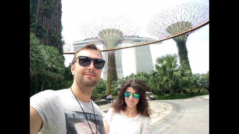 Отель marina bay sands и «сады у залива» (gardens by the bay)