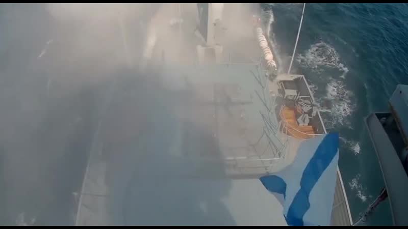 Малый ракетный корабль вмф рф «вышний волочёк» выполнил стрельбу крылатой ракетой «калибр» в чёрном море