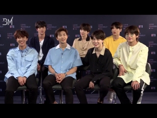 [rus sub] bts on what they love about themselves, each other, dream artist collabs @ peopletv