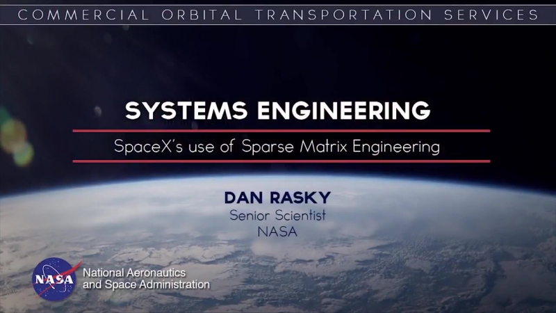 Дэн раски из nasa об опыте консультирования spacex
