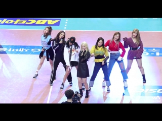 170210 clc (씨엘씨) 도깨비 (hobgoblin) 직캠 @장충체육관 프로배구 4k fancam by wa