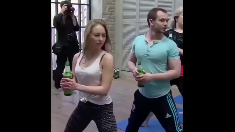 Маразм крепчает вы слышали что нибудь о пивной йоге mp4