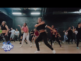 Reggaeton workshop by perelygina lena/ russian reggaeton winter /2017