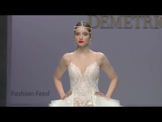 Demetrios bridal spring 2020 barcelona bridal fashion week (exclusive)