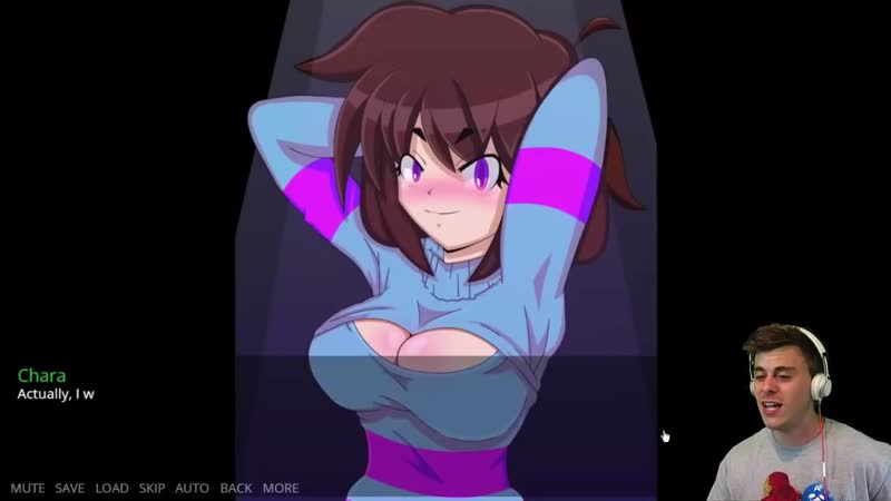 [mairusu] going out with frisk and chara!? | animetale (visual novel) #3