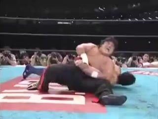 Nobuhiko takada(c) vs shinya hashimoto