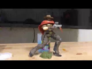 Little mcree stop motion movie me and my little brother made