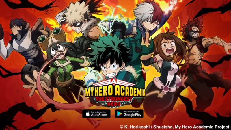 Трейлер глобальной версии игры «my hero academia the strongest hero»
