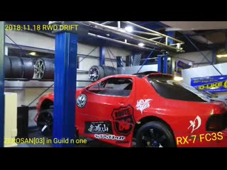 Zerosan[03] in guild n one [rx 7 fc3s rwd drift] rc名阪 爽快ドリフト♪ ラジドリ