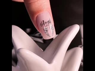 Мк ангельский nail дизайн