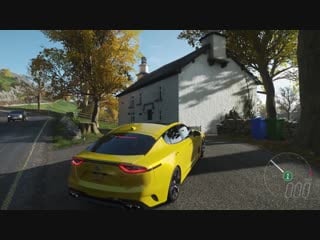 Forza horizon 4 2018 kia stinger test drive