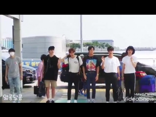 170726 [fancam] incheon airport @ red kongs