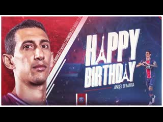 Joyeux anniversaire à notre fideo angel di maria