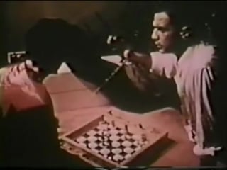 Jean cocteau, marcel duchamp, hans richter 8 x 8 a chess sonata in 8 movements (1957)