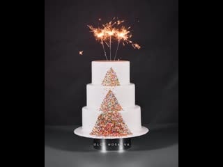 New year cake by olga noskova