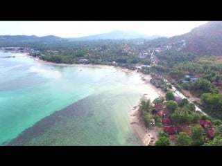 Thailand koh samui in 4k drone video