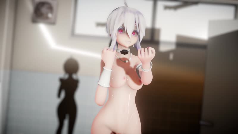 【mmd r18】haku dancing (futa) 扶她弱音小姐姐跳lamb~