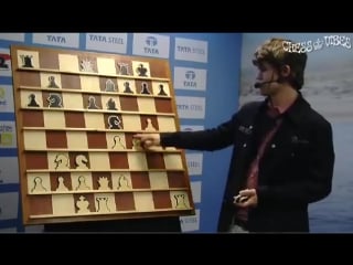 Шахматы magnus carlsen shows his win against hikaru nakamura (part 1 of 2)