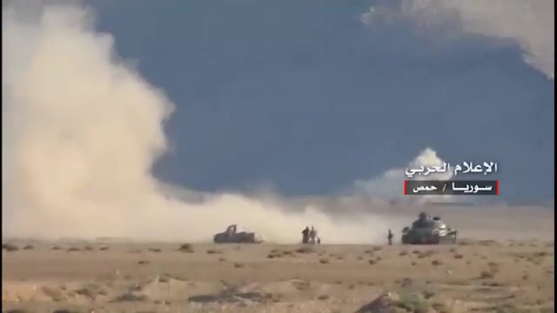 Сирия 25 05 2017 ожесточенные бои в районе пальмиры,провинция хомс