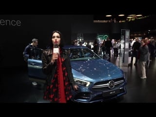 Paris auto show gle and amg a 35