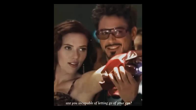 Black widow | natasha romanoff | scarlett johansson | iron man | tony stark | robert downey jr | avengers | vine