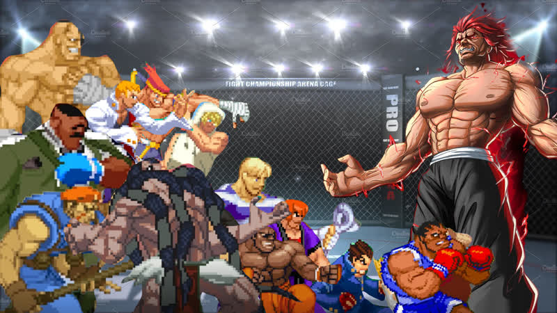 Юджиро против боксёров и мастеров рукопашного боя