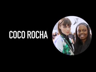 Pat mgrath x coco rocha maxfactor milan fashion week
