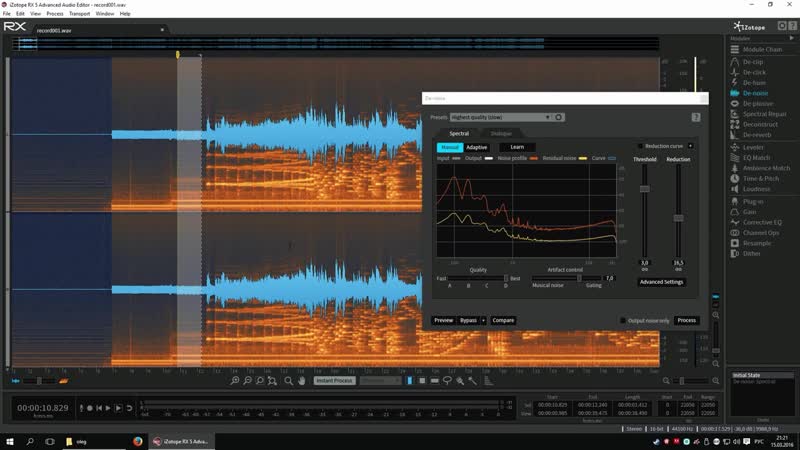 [plastinkatv] izotope rx advanced быстрое удаление шума с записи