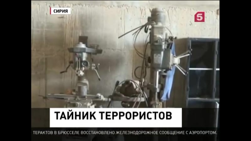 Минобороны обнародовало видео со складом боеприпасов в пальмире