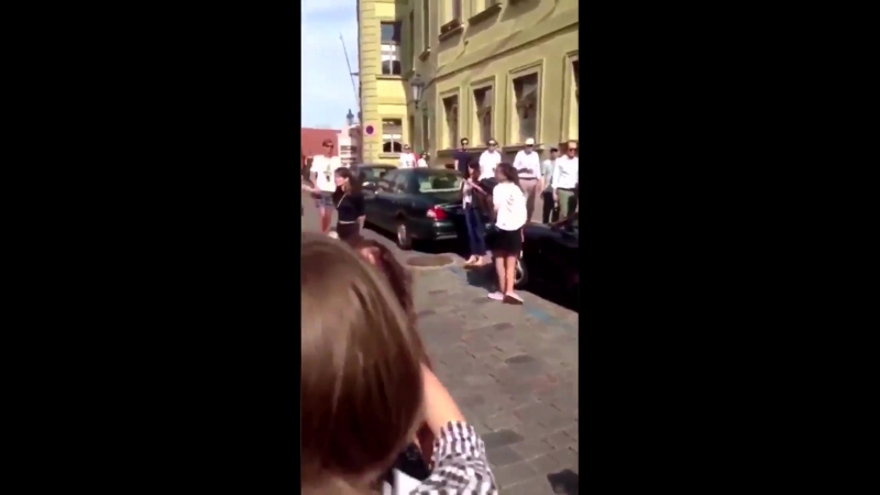 Тіні штоссель з фанатами в празі, чехія (29 06 2018)