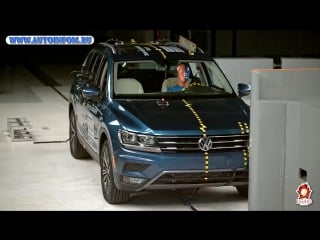 Краш тест volkswagen tiguan 2018