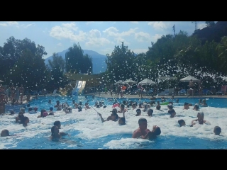 A foam party in grand miramor hotel пенное пати