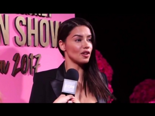 Adriana lima interview in the pink carpet