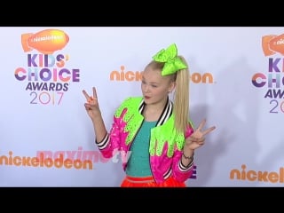 Jojo siwa 2017 porn choice awards orange carpet