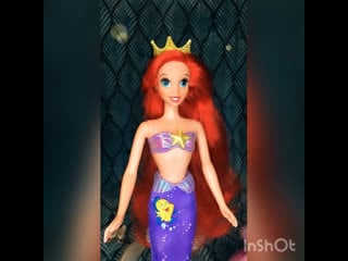 Распакоа проспект 1997 disney’s mattel the little mermaid princess mermaid ariel doll